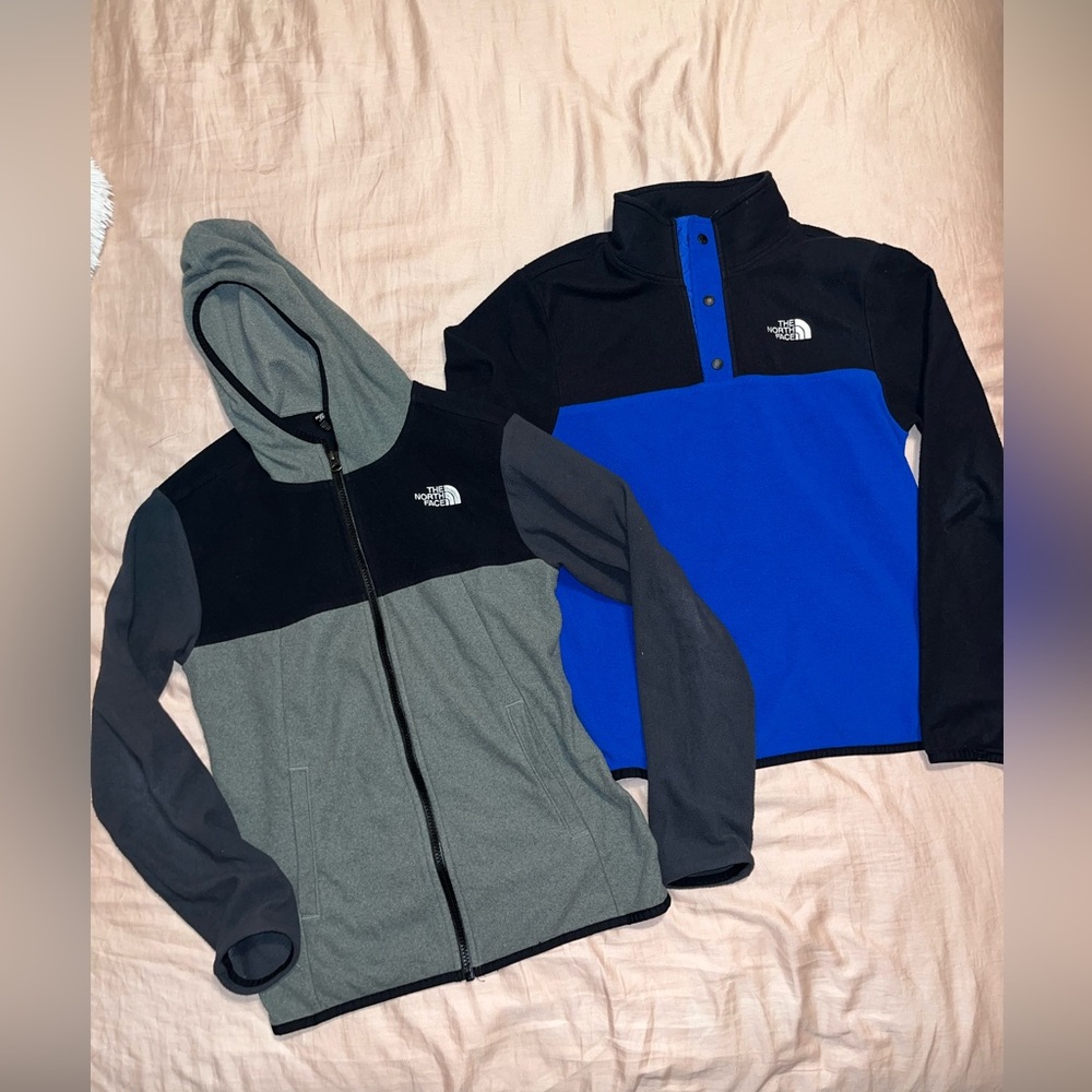 THE NORTH FACE BOYS SIZE LARGE FLEECE BUNDLE